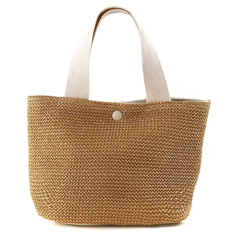 Bolsa de Palha Moda Praia
