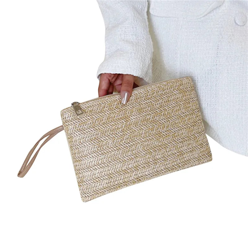 Bolsa de Palha Moda Praia
