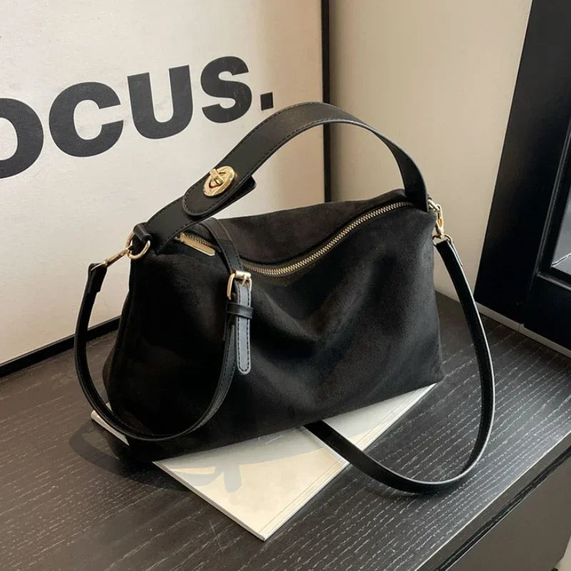 Bolsa AirBag Camurça Siena Retrô