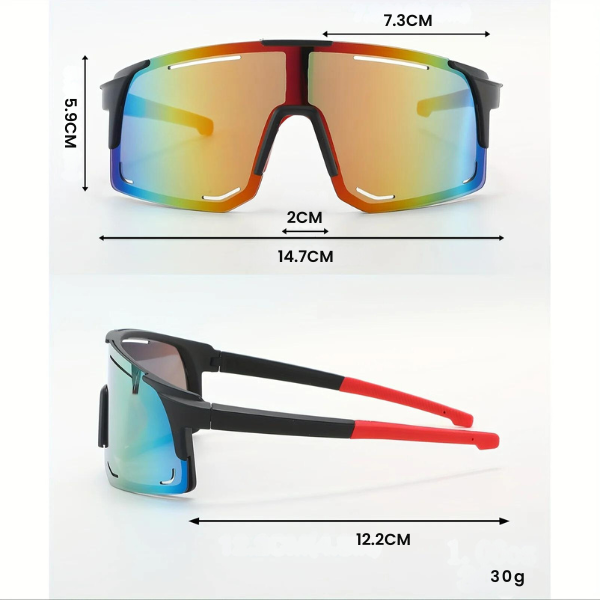 Óculos de Sol Esportivo Polarizado UV400 Moda Praia