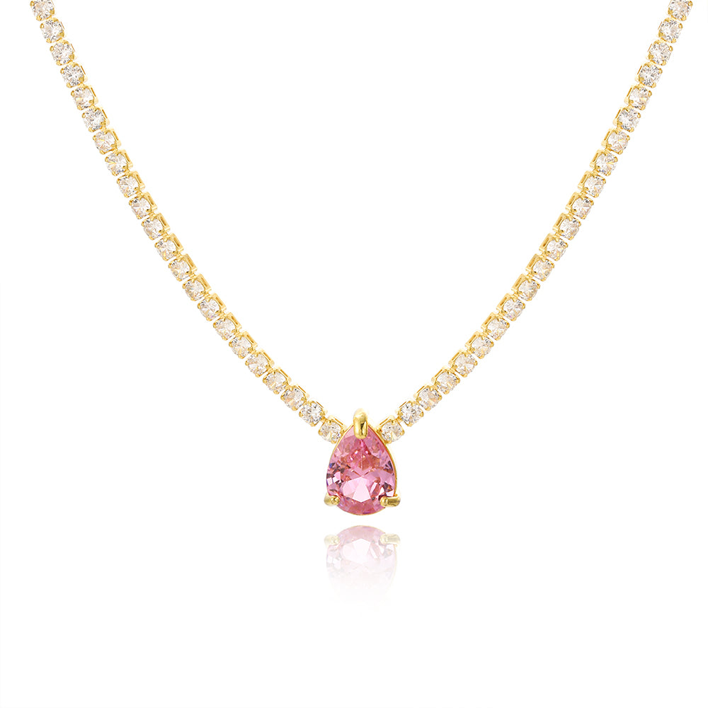 Colar Riviera Cristal Brilhante