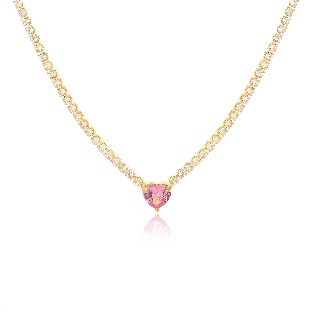 Colar Riviera Cristal Brilhante