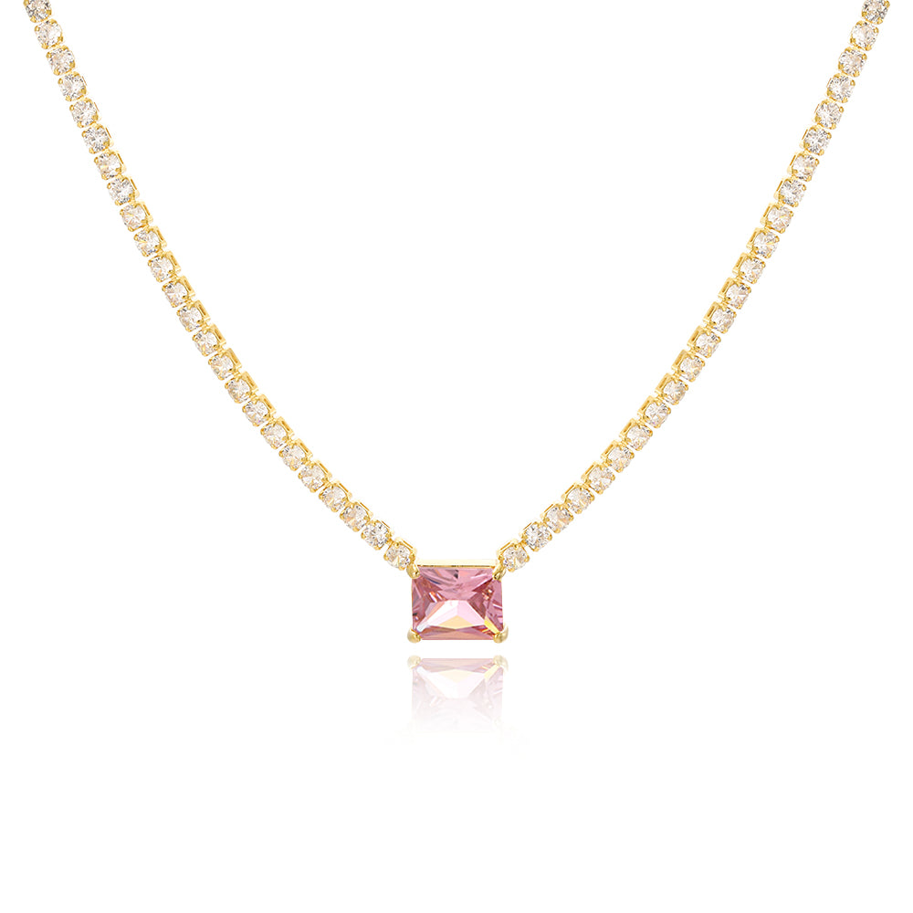 Colar Riviera Cristal Brilhante