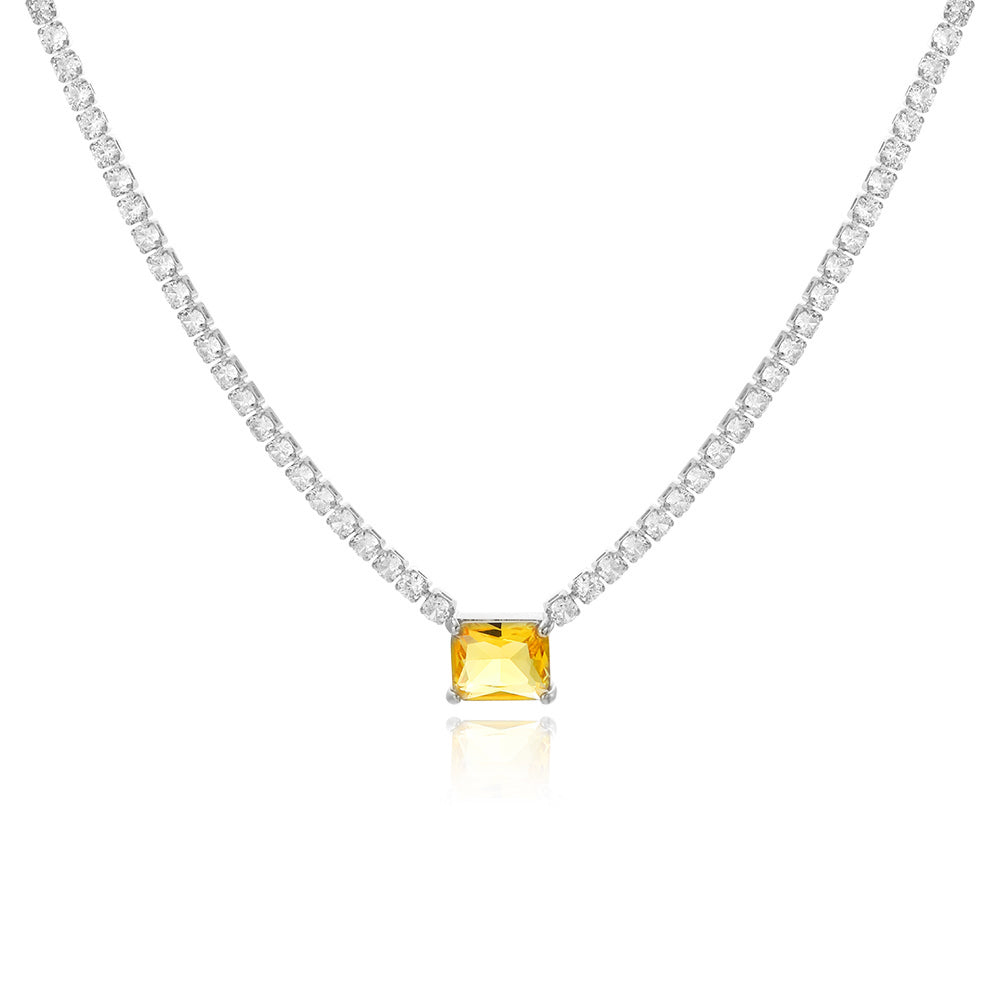 Colar Riviera Cristal Brilhante