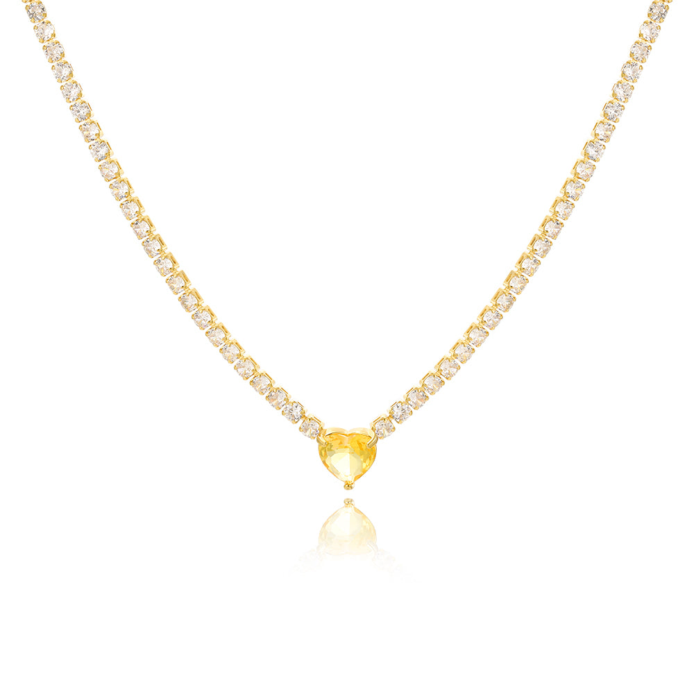 Colar Riviera Cristal Brilhante
