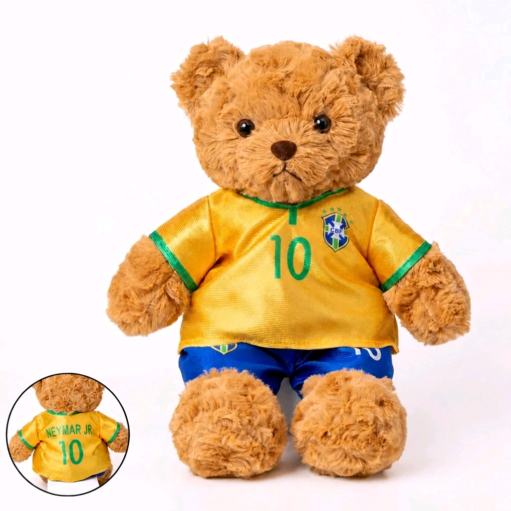 Urso Torcedor Plush