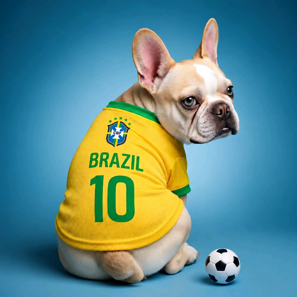 Camisa Pet Copa do Mundo